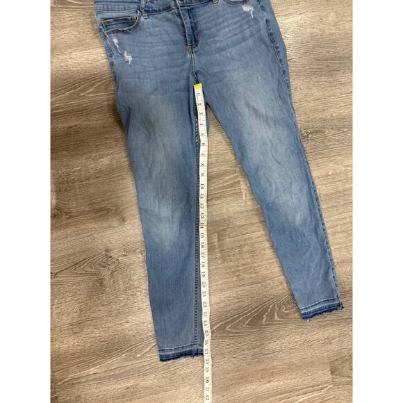 Hollister Womens Skinny Jeans 5R W27 L30 Dark Wash Mid-Rise - Picture 5 of 5